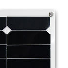 Fire Resistance SunPower Flexible Solar Panels 0.45 KGS 25W For Marine / Boat